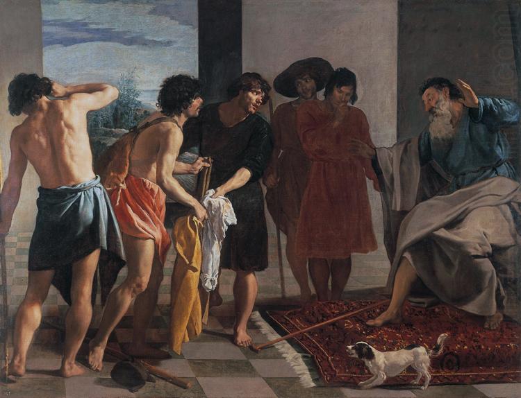 Joseph's Bloody Coat Brought to Jacob (df01), Diego Velazquez
